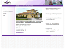 Tablet Screenshot of imada.ch